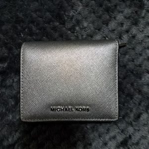 Michael Kors wallet silver